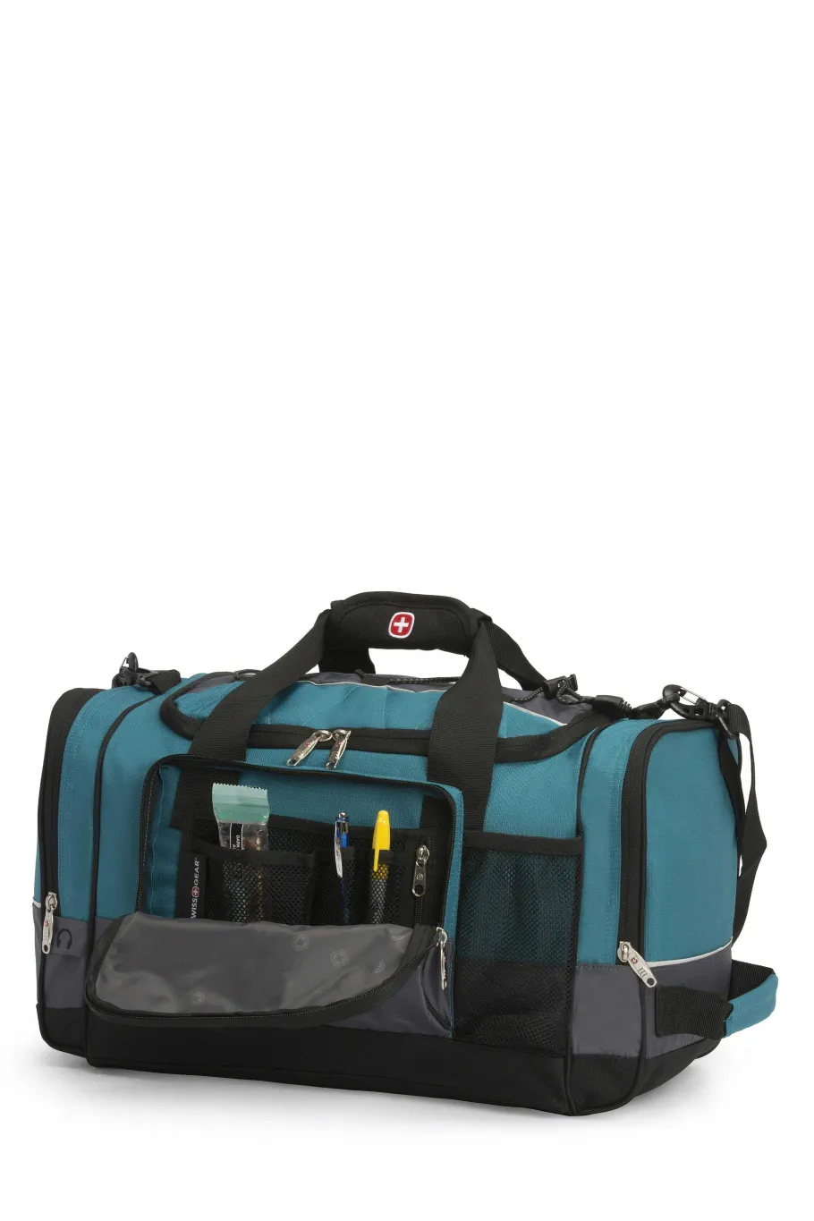 swissgear___apex_duffel_bag__dobby_collection_2-2.webp Best Sale SWISSGEAR 9000 20" Apex Duffel Bag - Dobby Collection Black Dobby | Gray/Black Dobby | Navy Dobby | Pewter Dobby
