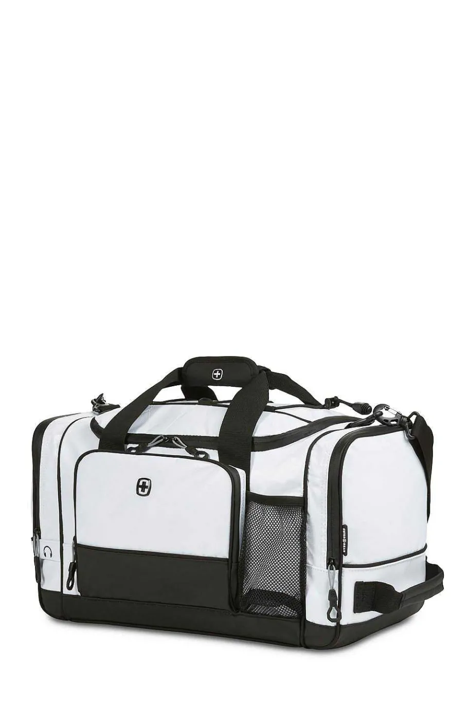 Outlet SWISSGEAR 9000 20" Apex Duffel Bag - Tarpaulin Collection Navy Tarpaulin | White Tarpaulin