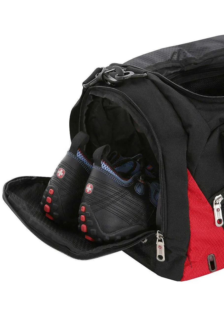 Sale SWISSGEAR 1900 21" Duffel Bag - Black/Red
