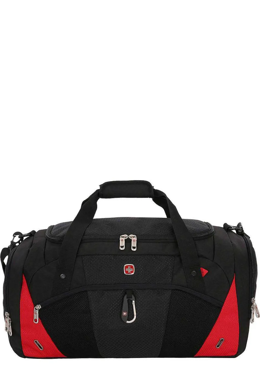 swissgear___duffel_bag__blackred_5-2.webp Sale SWISSGEAR 1900 21" Duffel Bag - Black/Red