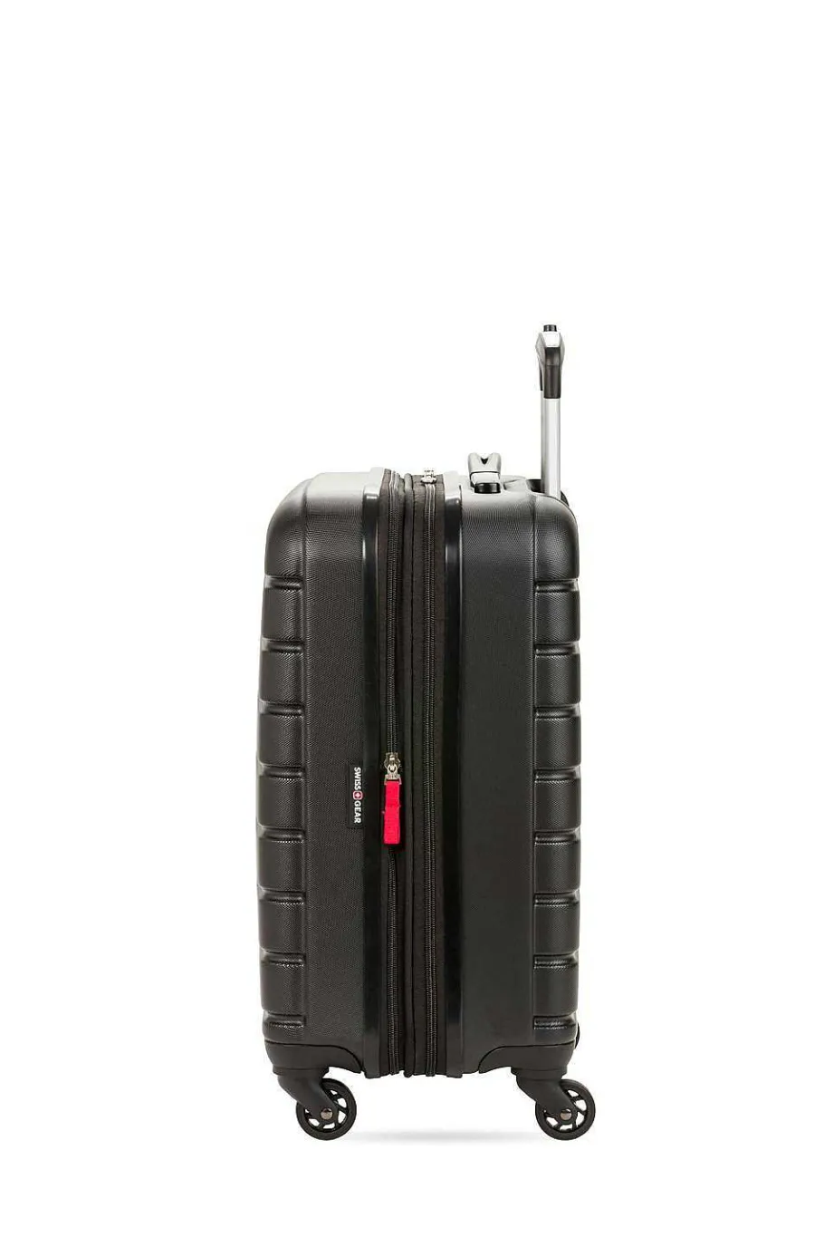 Flash Sale SWISSGEAR 7790 18" Expandable Carry On Hardside Spinner Luggage Black | Gray