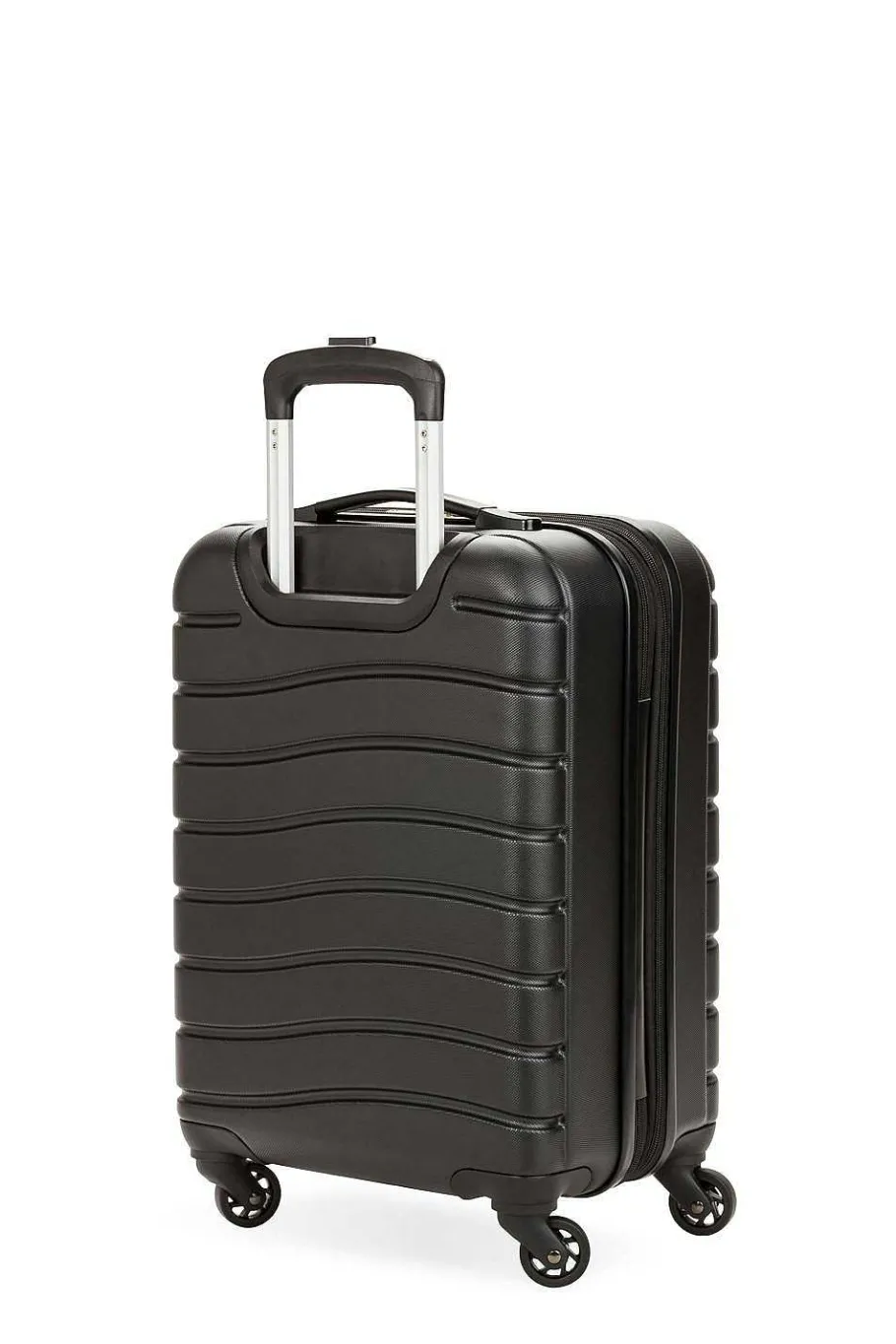 swissgear___expandable_carry_on_hardside_spinner_luggage_4-5.webp Flash Sale SWISSGEAR 7790 18" Expandable Carry On Hardside Spinner Luggage Black | Gray