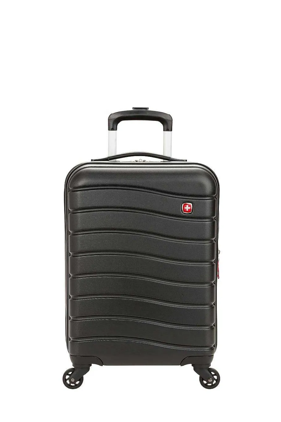 swissgear___expandable_carry_on_hardside_spinner_luggage_9-4.webp Flash Sale SWISSGEAR 7790 18" Expandable Carry On Hardside Spinner Luggage Black | Gray