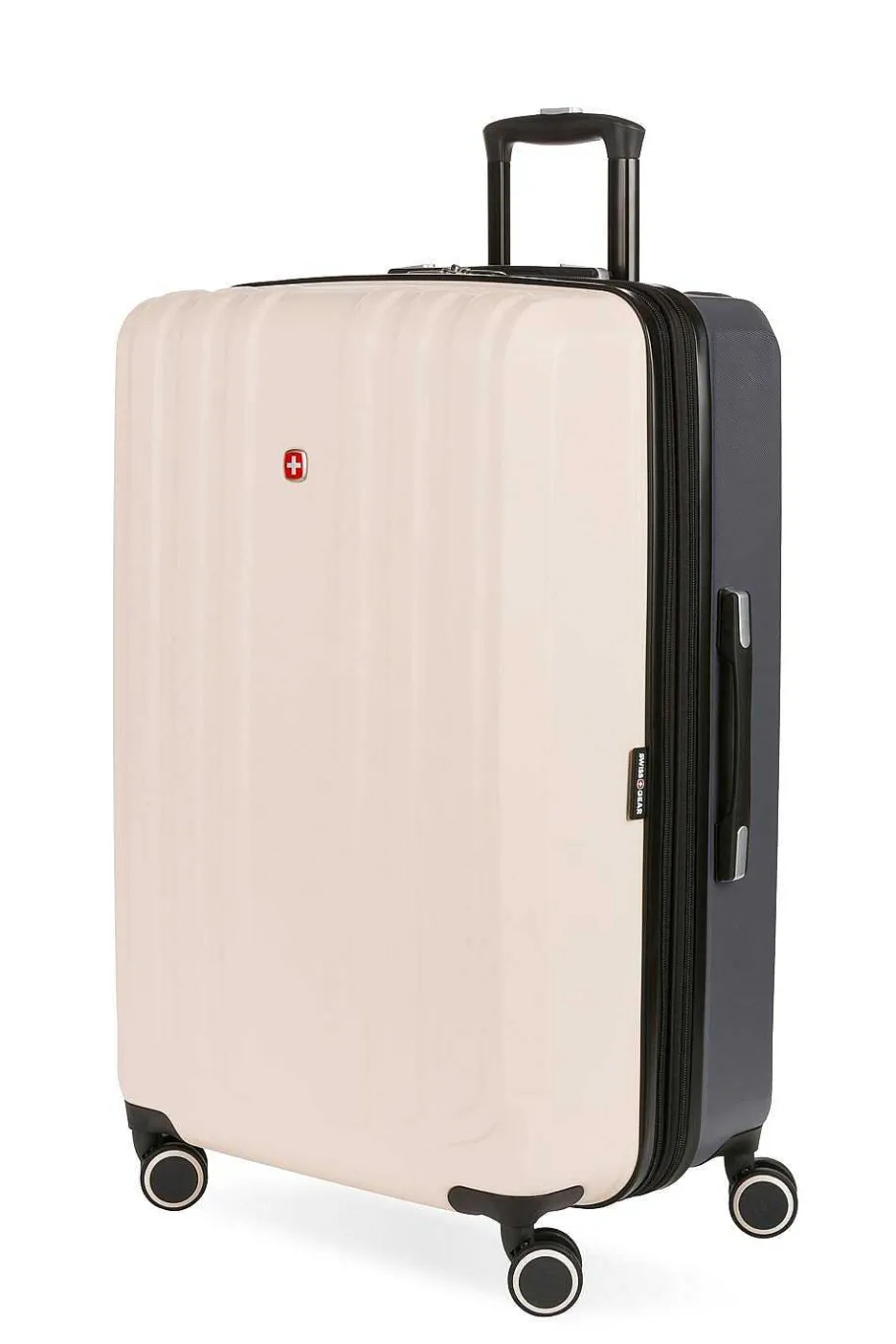 Online SWISSGEAR 8028 28" Expandable Hardside Spinner Luggage Black/White | Gray/Pink | Ivory/Taupe | Light Gray/Ash Gray