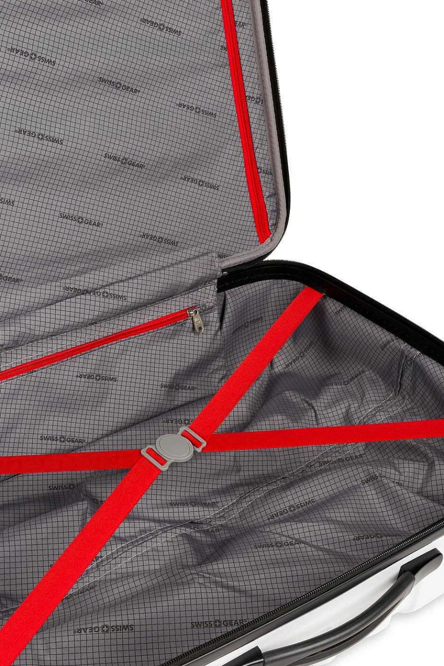 swissgear___expandable_hardside_spinner_luggage_10-10.webp Flash Sale SWISSGEAR 7366 23" Expandable Hardside Spinner Luggage Black | Clearly Aqua | Cobalt Blue | Coral Almond