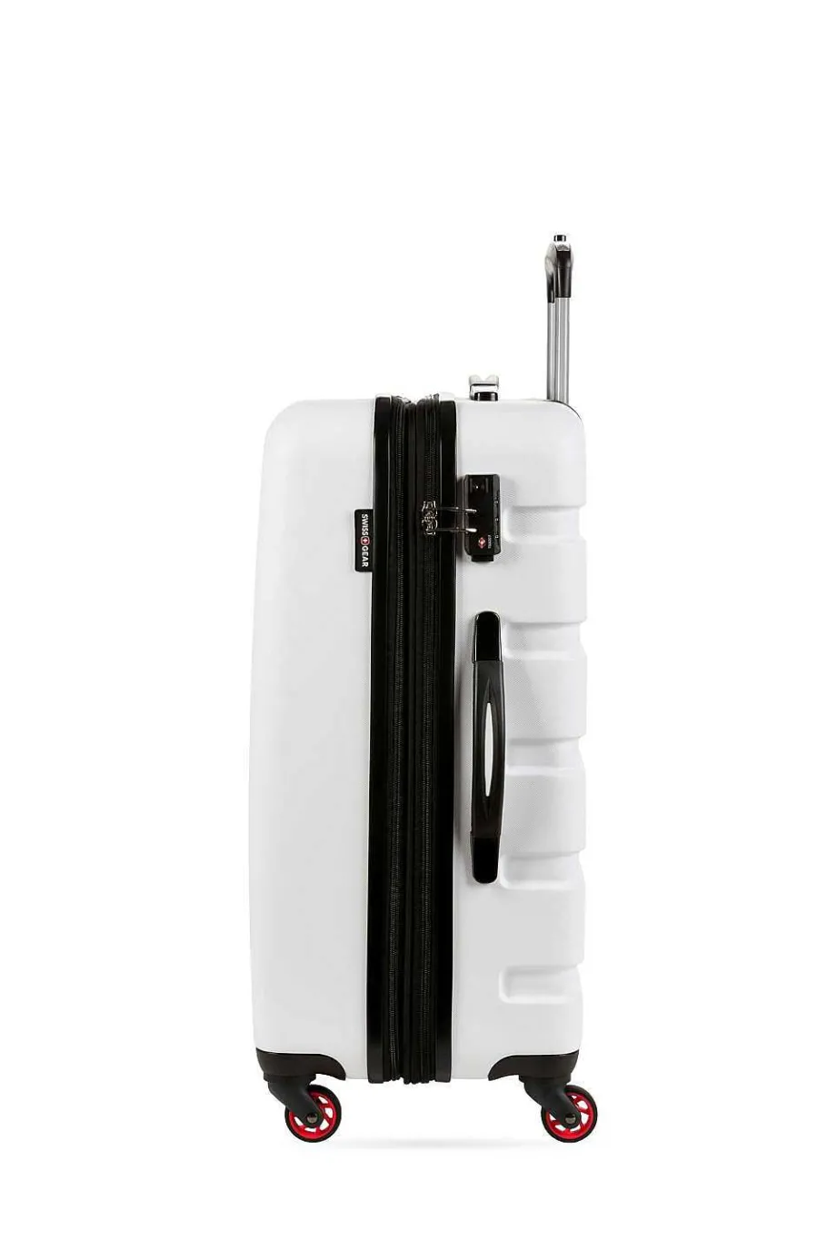 swissgear___expandable_hardside_spinner_luggage_11-10.webp Flash Sale SWISSGEAR 7366 23" Expandable Hardside Spinner Luggage Black | Clearly Aqua | Cobalt Blue | Coral Almond