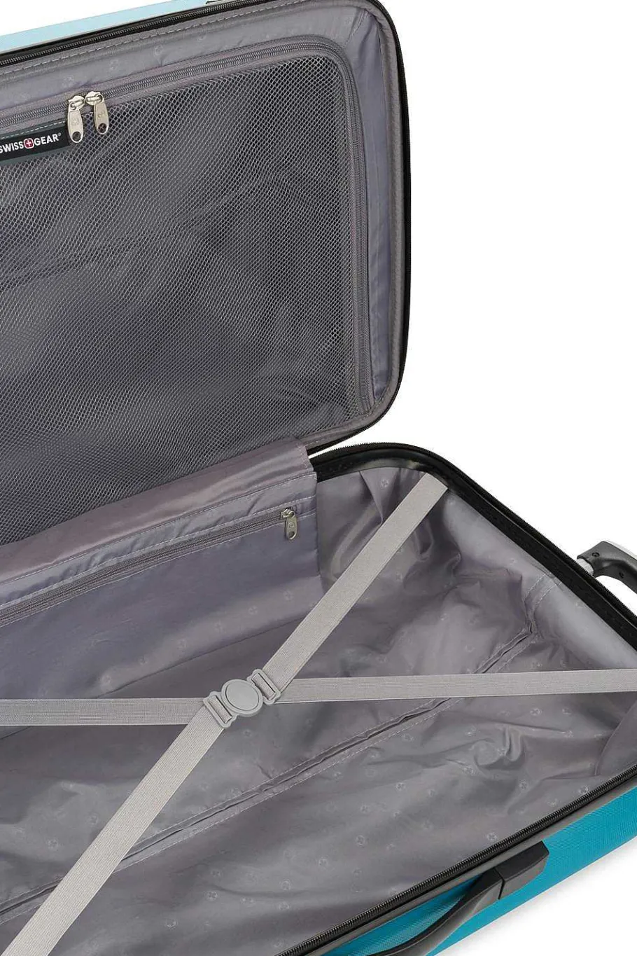 swissgear___expandable_hardside_spinner_luggage_11-7.webp Hot SWISSGEAR 6297 23" Expandable Hardside Spinner Luggage Black | Silver