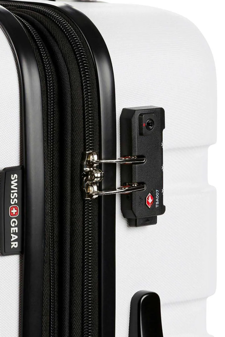 swissgear___expandable_hardside_spinner_luggage_12-10.webp Flash Sale SWISSGEAR 7366 23" Expandable Hardside Spinner Luggage Black | Clearly Aqua | Cobalt Blue | Coral Almond