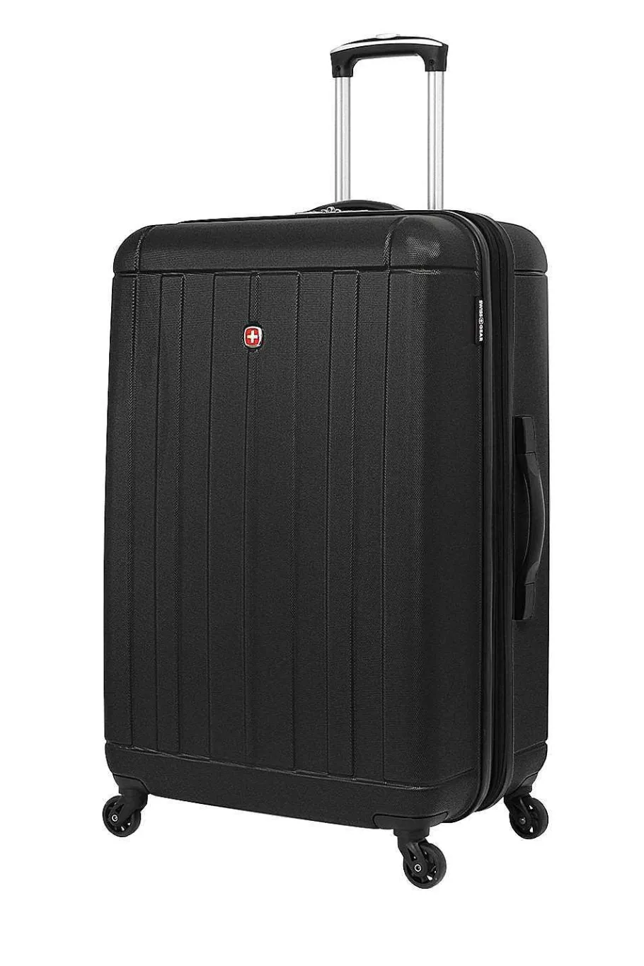 swissgear___expandable_hardside_spinner_luggage_6-9.webp Sale SWISSGEAR 6297 27" Expandable Hardside Spinner Luggage Black | Silver