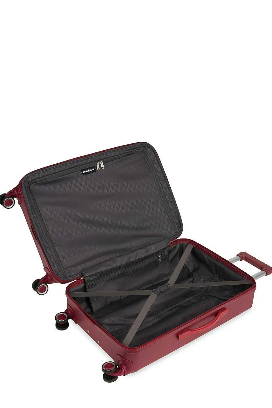 Discount SWISSGEAR 8090 27" Expandable Hardside Spinner Luggage - Burgundy