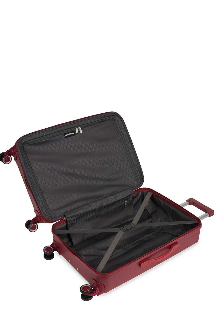 swissgear___expandable_hardside_spinner_luggage__burgundy_4-2.webp Shop SWISSGEAR 8090 24" Expandable Hardside Spinner Luggage - Burgundy