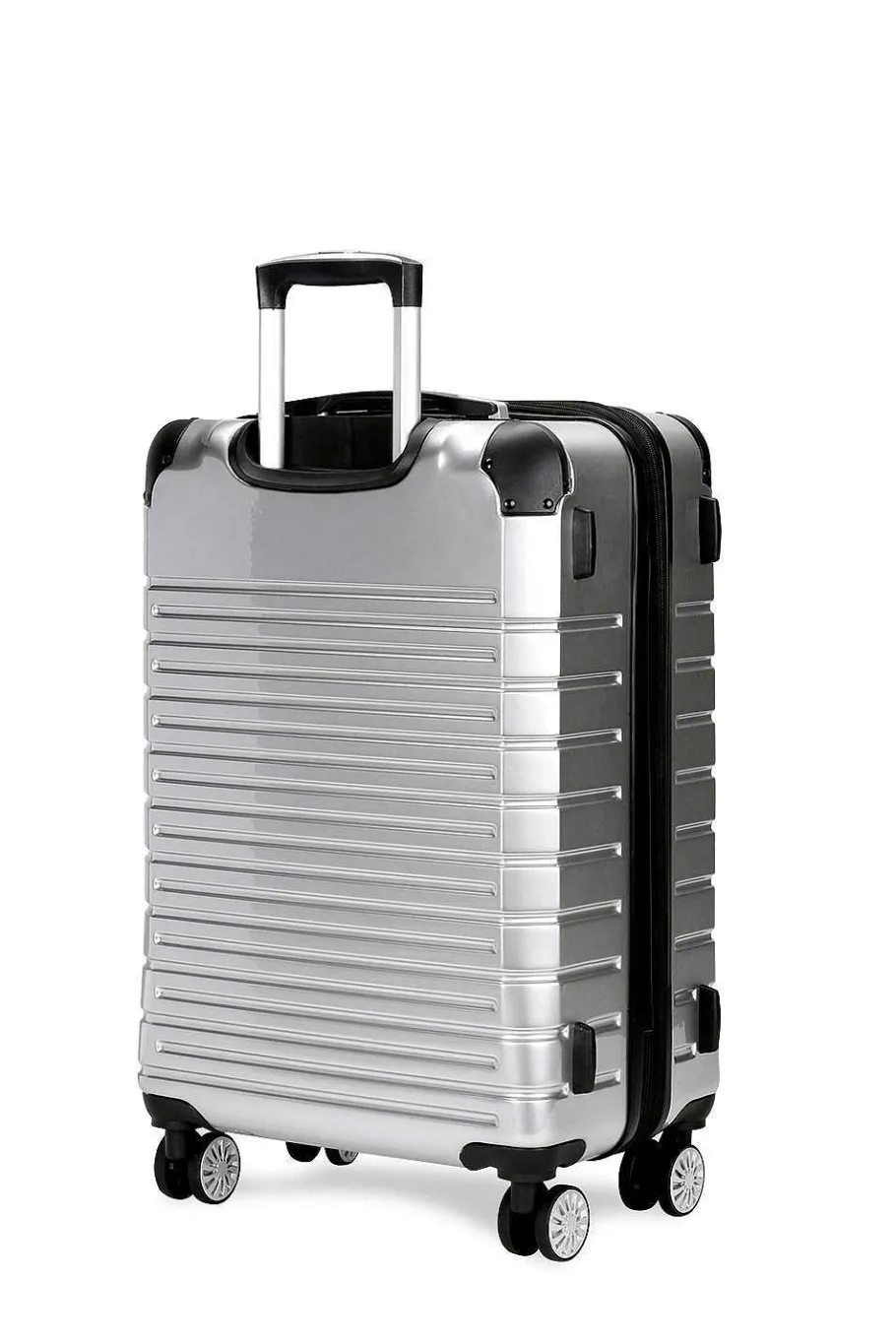 Clearance SWISSGEAR 7782 23" Expandable Hardside Spinner Luggage - Silver