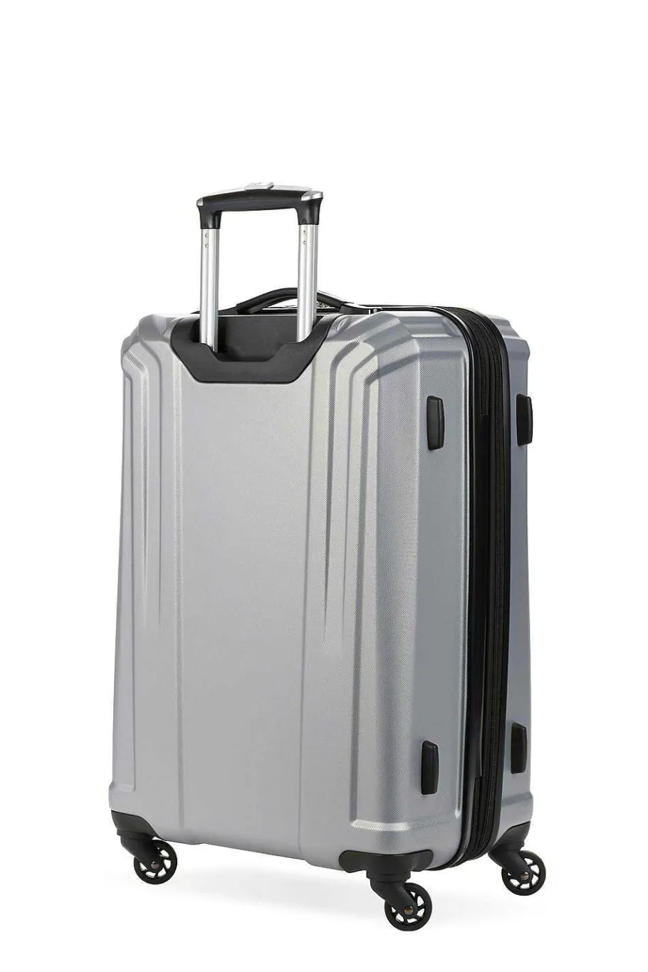 Cheap SWISSGEAR 3750 23" Expandable Hardside Spinner Luggage - Silver