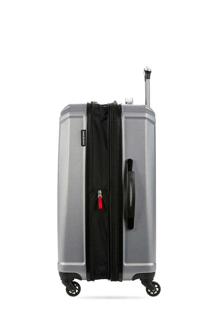 Outlet SWISSGEAR 3750 23" Expandable Hardside Spinner Luggage - Silver