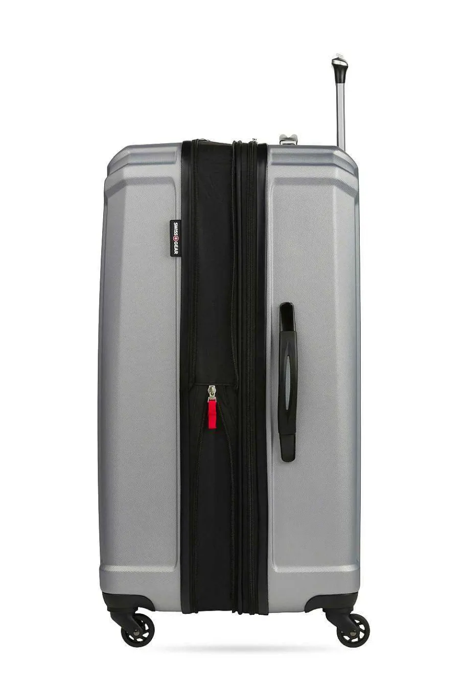 swissgear___expandable_hardside_spinner_luggage__silver_6-2.webp Fashion SWISSGEAR 3750 28" Expandable Hardside Spinner Luggage - Silver