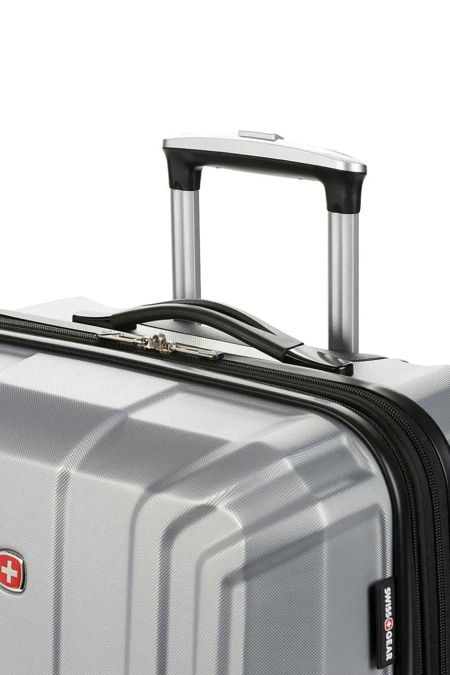 swissgear___expandable_hardside_spinner_luggage__silver_7-5.webp Cheap SWISSGEAR 3750 23" Expandable Hardside Spinner Luggage - Silver