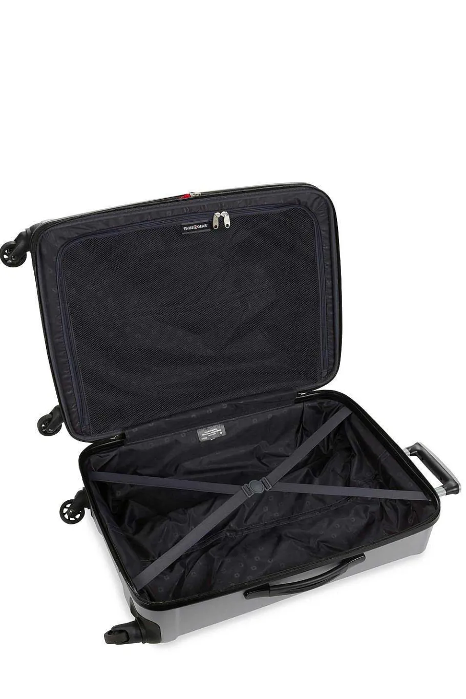 swissgear___expandable_hardside_spinner_luggage__silver_9-4.webp Cheap SWISSGEAR 3750 23" Expandable Hardside Spinner Luggage - Silver