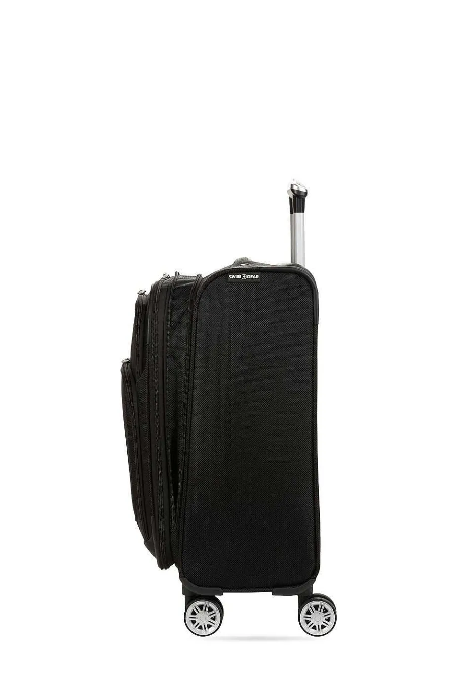 swissgear___expandable_spinner_carry_on_luggage__black_6-1.webp Store SWISSGEAR 7768 20" Expandable Spinner Carry On Luggage - Black