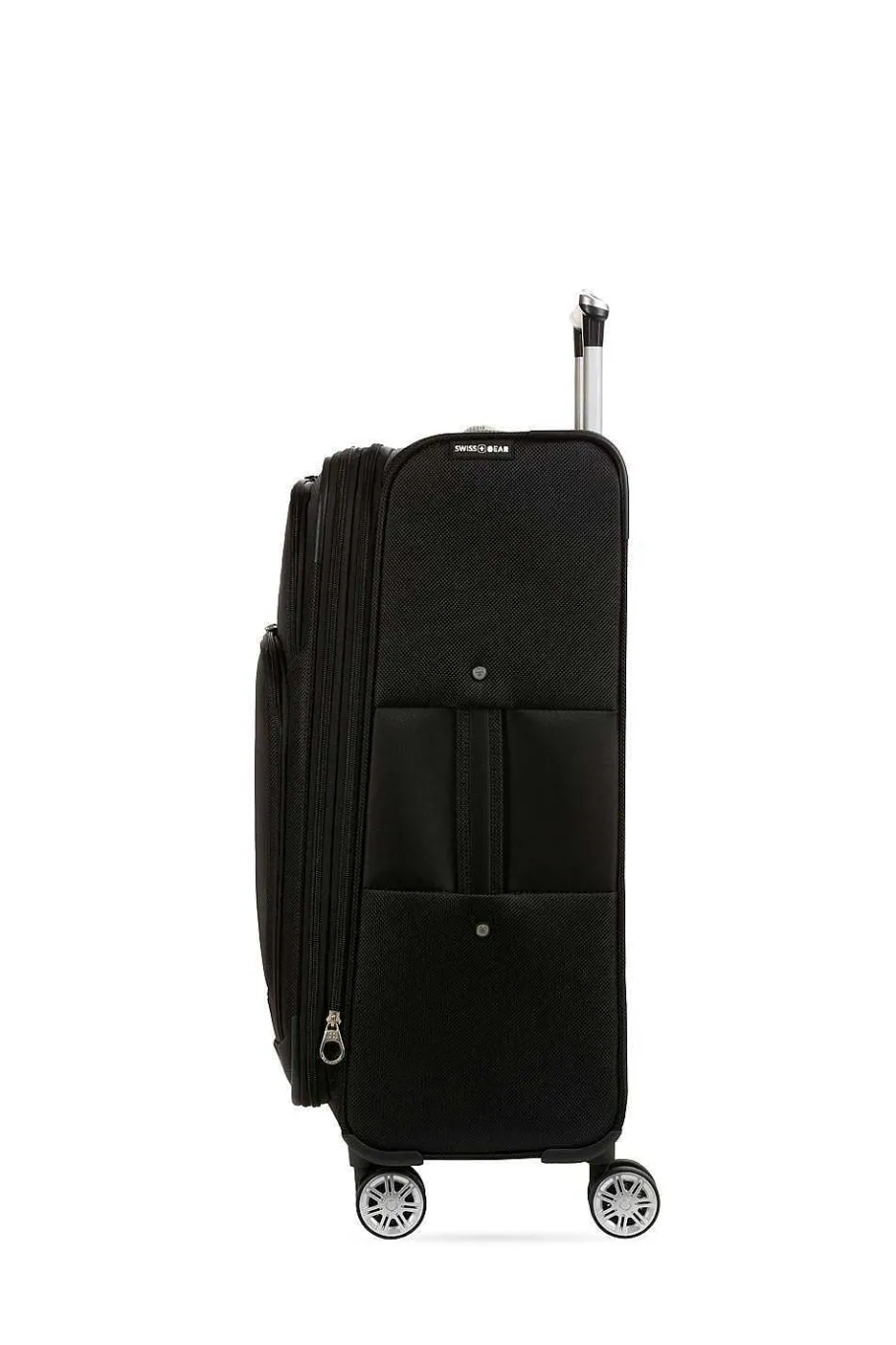 Hot SWISSGEAR 7768 24" Expandable Spinner Luggage - Black