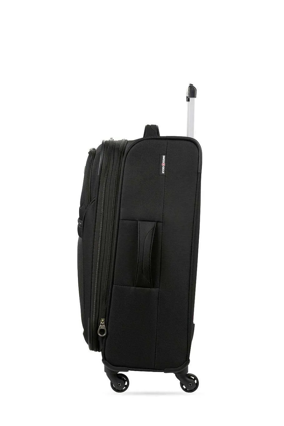 swissgear___expandable_spinner_luggage__black_4-6.webp Store SWISSGEAR 4010 23" Expandable Spinner Luggage - Black