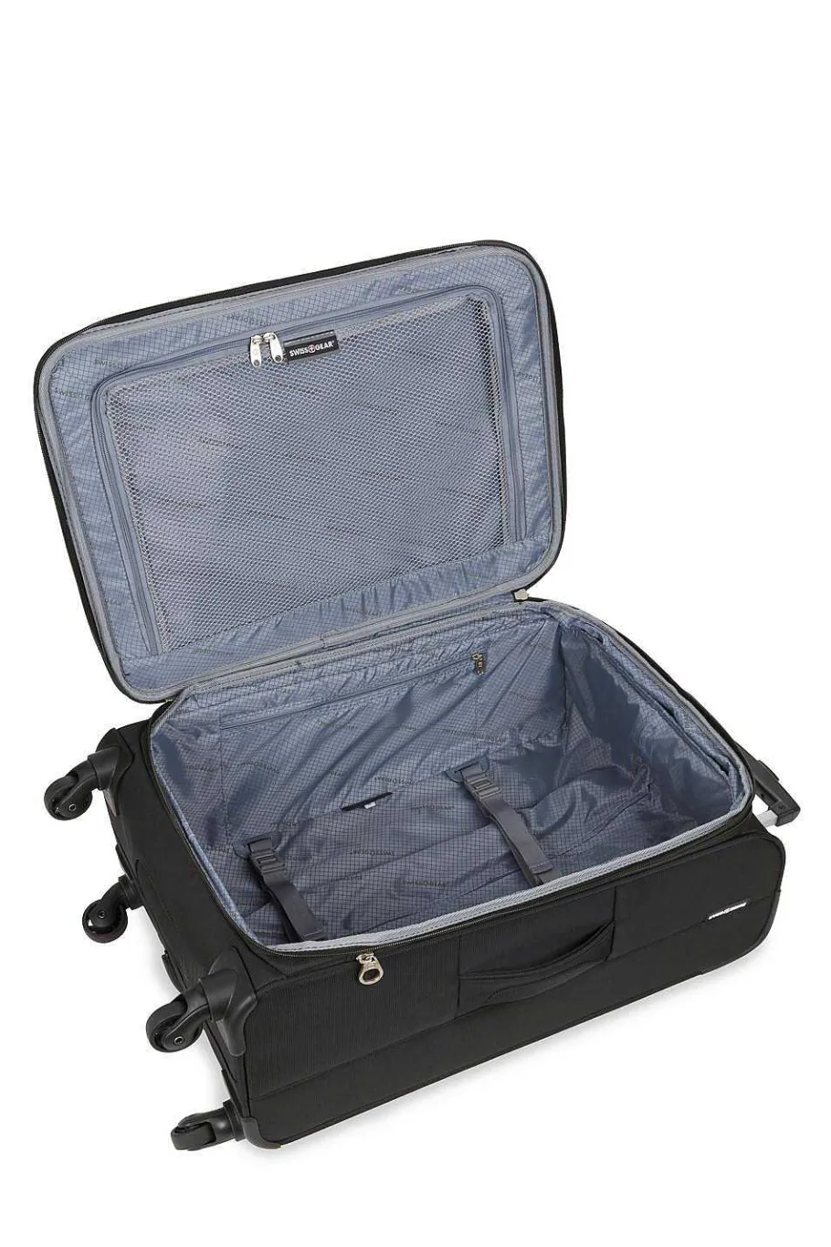 swissgear___expandable_spinner_luggage__black_8-6.webp Store SWISSGEAR 4010 23" Expandable Spinner Luggage - Black