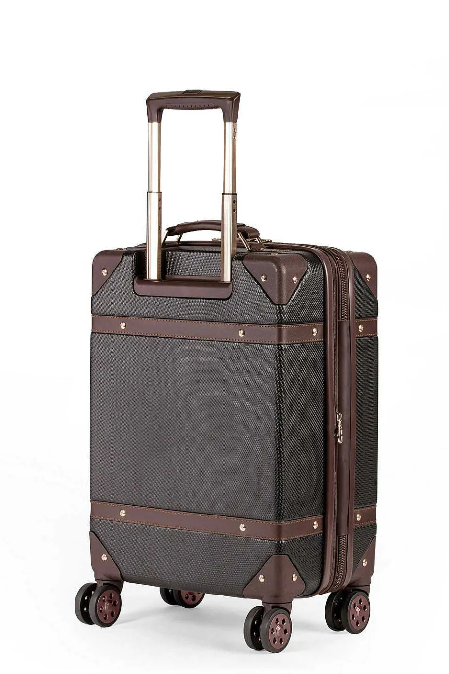 Sale SWISSGEAR 7739 19" Expandable Trunk Carry On Spinner Luggage Black | Black/Black | Blush | Purple