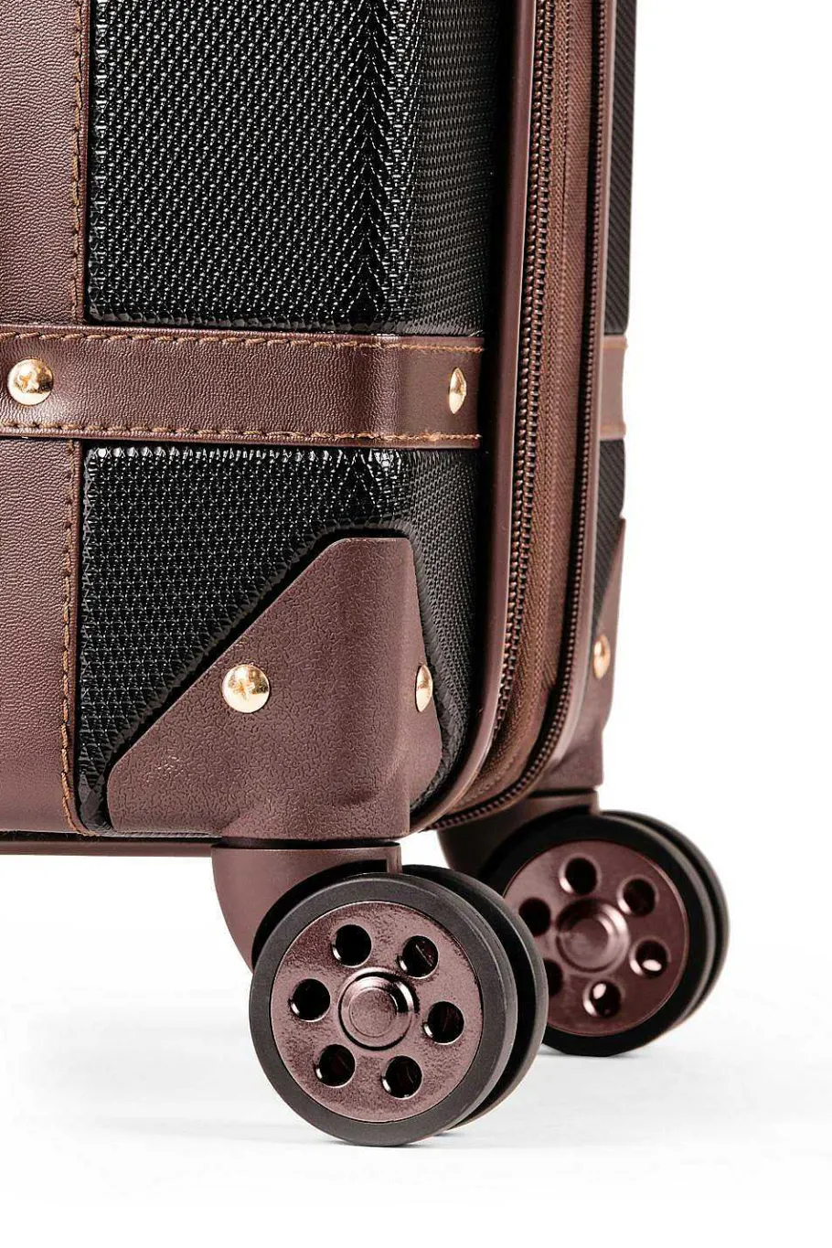 swissgear___expandable_trunk_carry_on_spinner_luggage_9.webp Sale SWISSGEAR 7739 19" Expandable Trunk Carry On Spinner Luggage Black | Black/Black | Blush | Purple