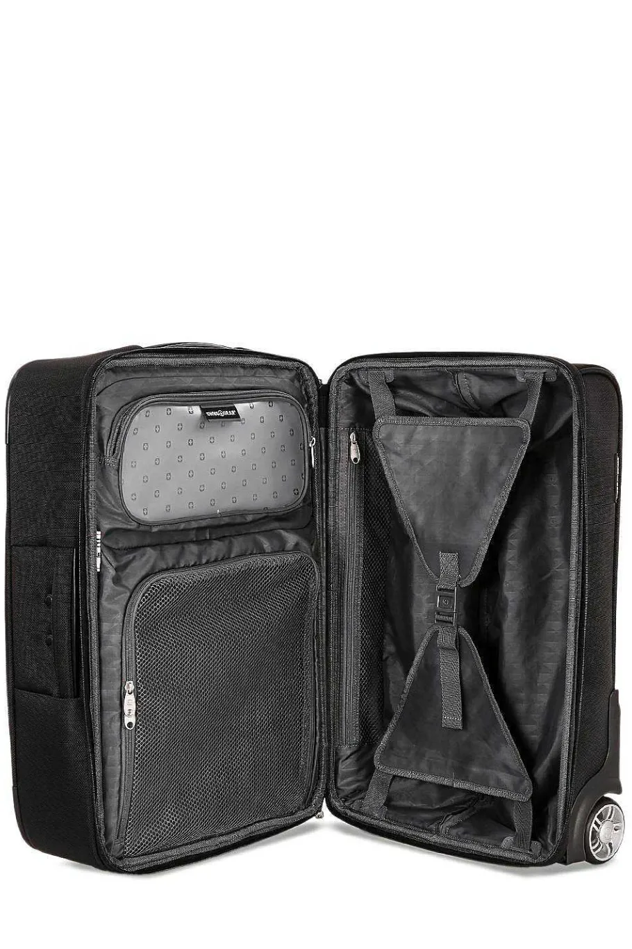 swissgear___garment_upright_carry_on_wheeled_luggage__black_5-1.webp Best SWISSGEAR 6590 20" Garment Upright Carry On Wheeled Luggage - Black