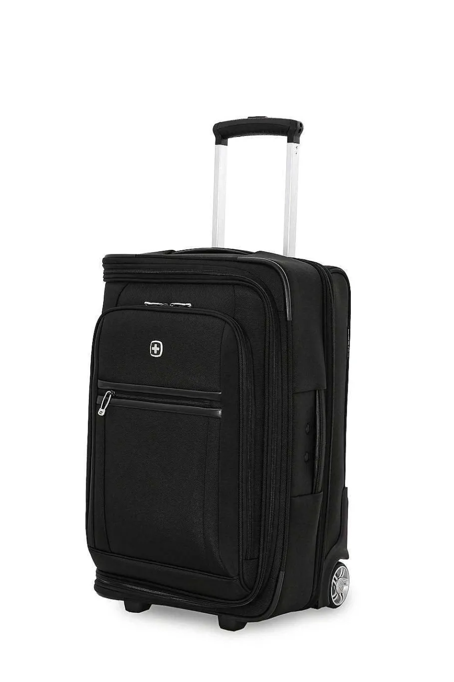 swissgear___garment_upright_carry_on_wheeled_luggage__black_8-1.webp Best SWISSGEAR 6590 20" Garment Upright Carry On Wheeled Luggage - Black