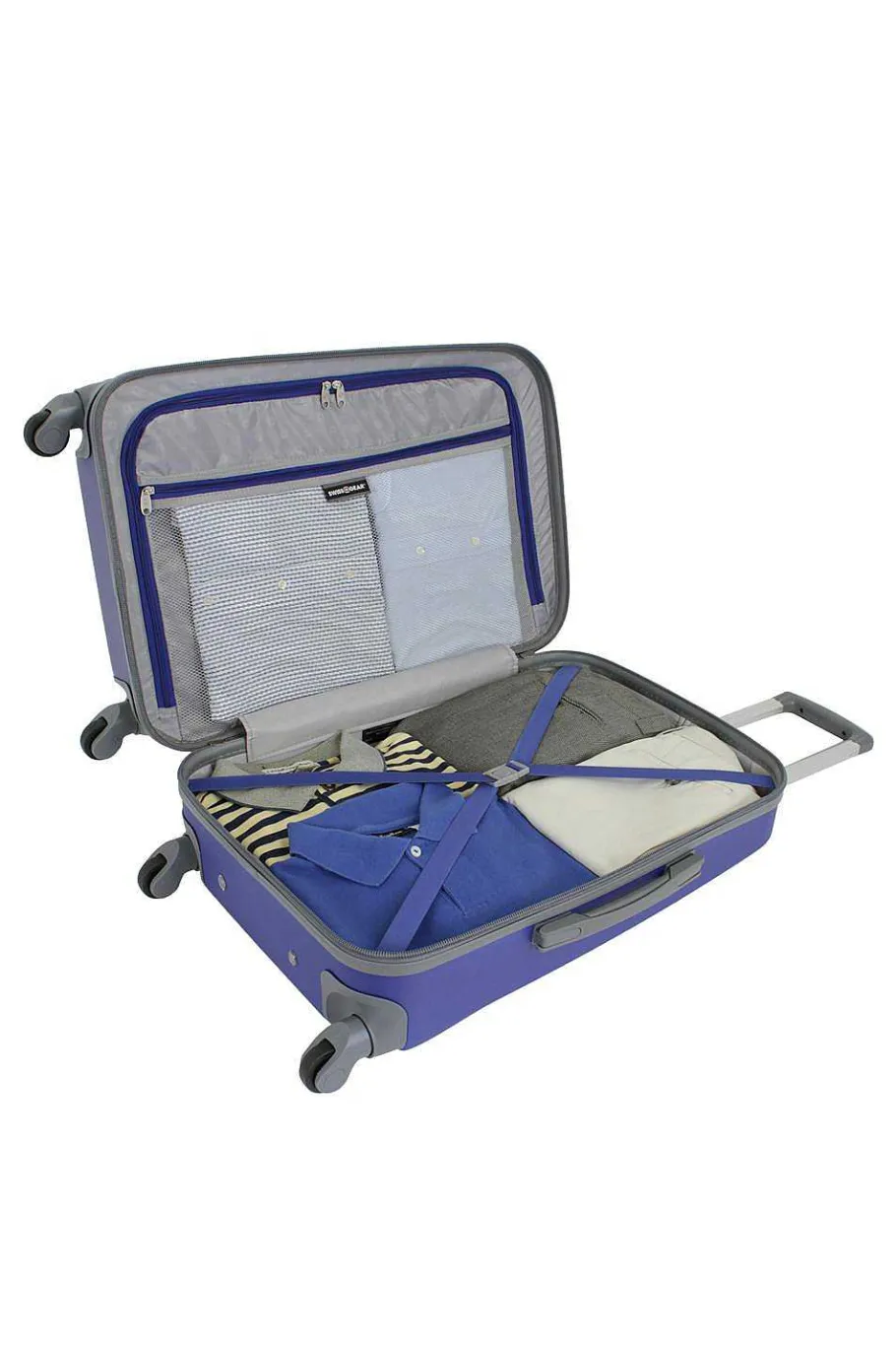 swissgear___hardside_spinner_luggage_3-1.webp Flash Sale SWISSGEAR 6072 23" Hardside Spinner Luggage Black | Blue