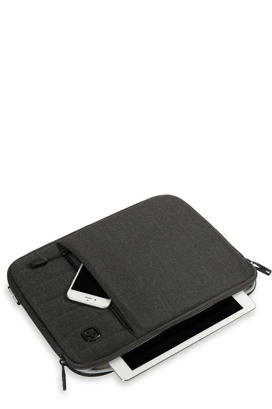swissgear___inch_padded_laptop_sleeve__charcoal_heather_5.webp Discount SWISSGEAR 2689 13 Inch Padded Laptop Sleeve - Charcoal Heather