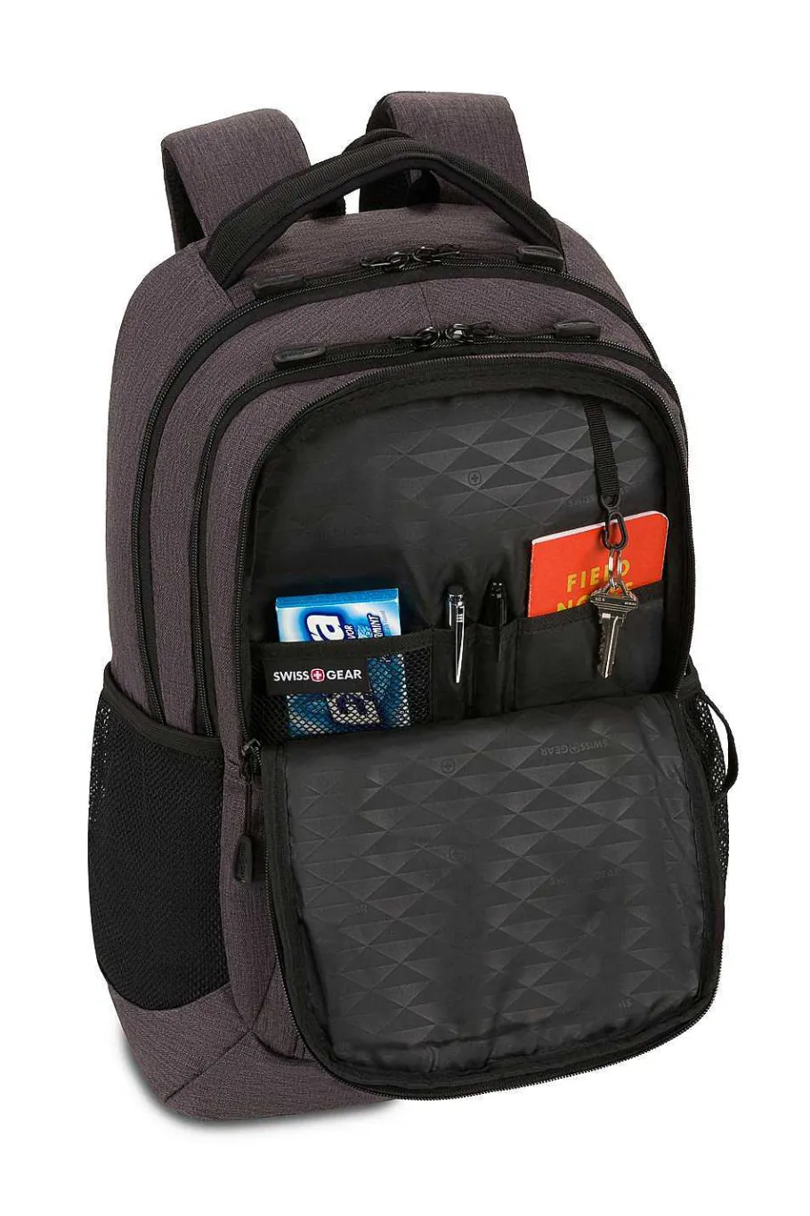 swissgear___laptop_backpack_5.webp Hot SWISSGEAR 5668 16" Laptop Backpack Dark Gray Heather | Green Heather | Light Gray Heather | Navy Heather