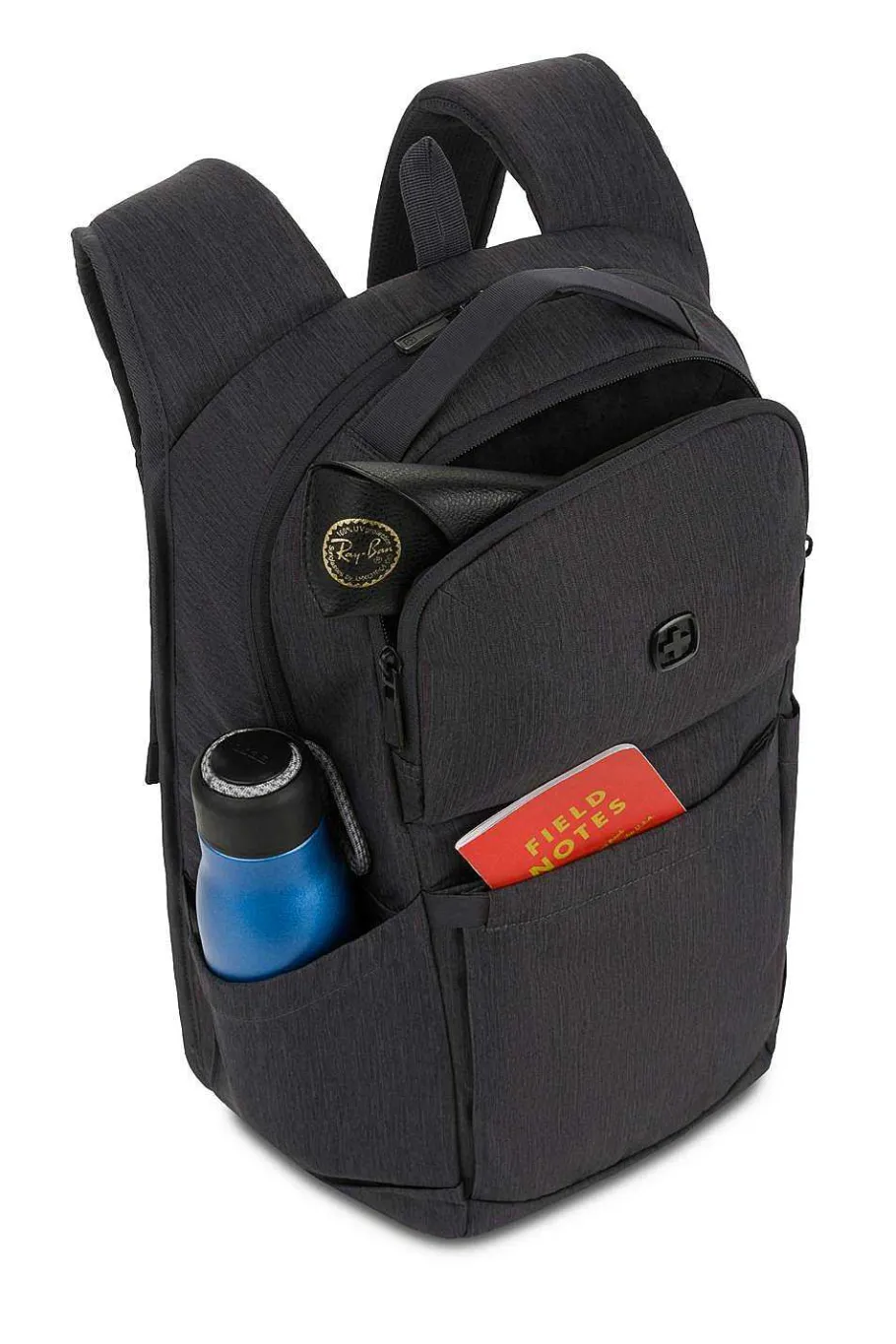 swissgear___laptop_backpack_8-6.webp New SWISSGEAR 8183 16" Laptop Backpack Charcoal | Light Gray Heather | Navy Heather