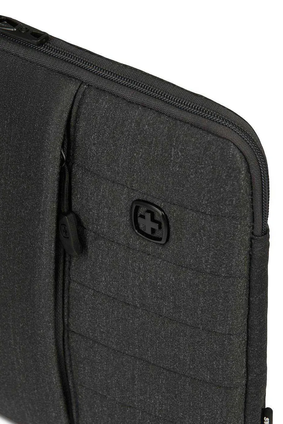 swissgear___padded_laptop_sleeve__charcoal_heather_4.webp Best Sale SWISSGEAR 2689 16 Padded Laptop Sleeve - Charcoal Heather