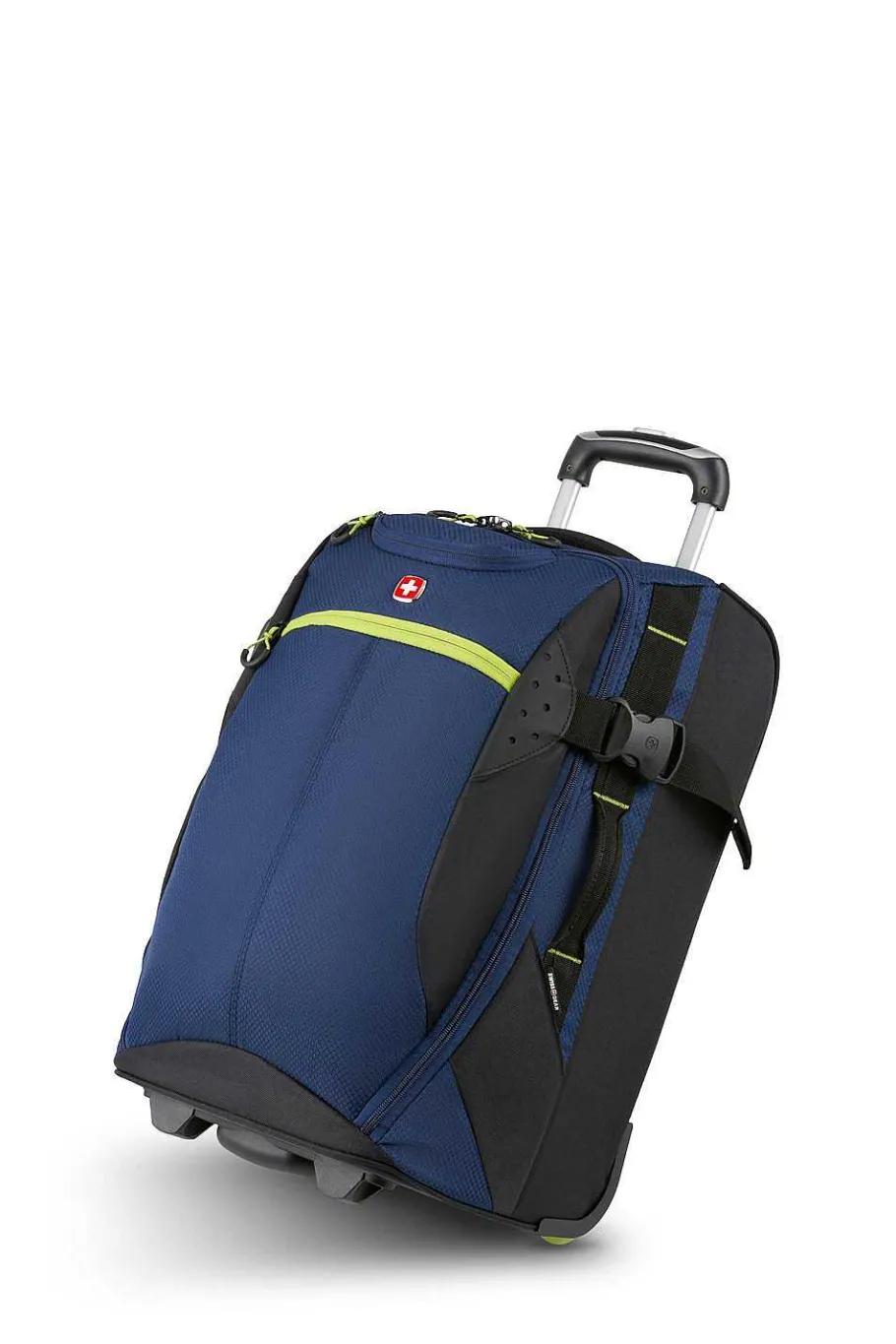 New SWISSGEAR 6532 20" Rolling Duffel Bag - Blue/Green