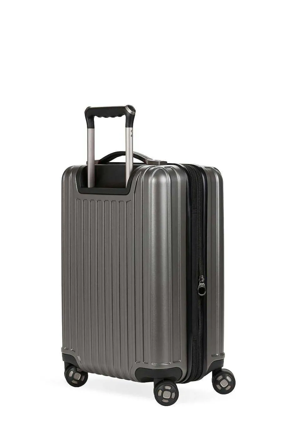 swissgear___usb_expandable_carry_on_hardside_spinner_luggage__gun_metal_10-2.webp Fashion SWISSGEAR 7910 20" Usb Expandable Carry On Hardside Spinner Luggage - Gun Metal