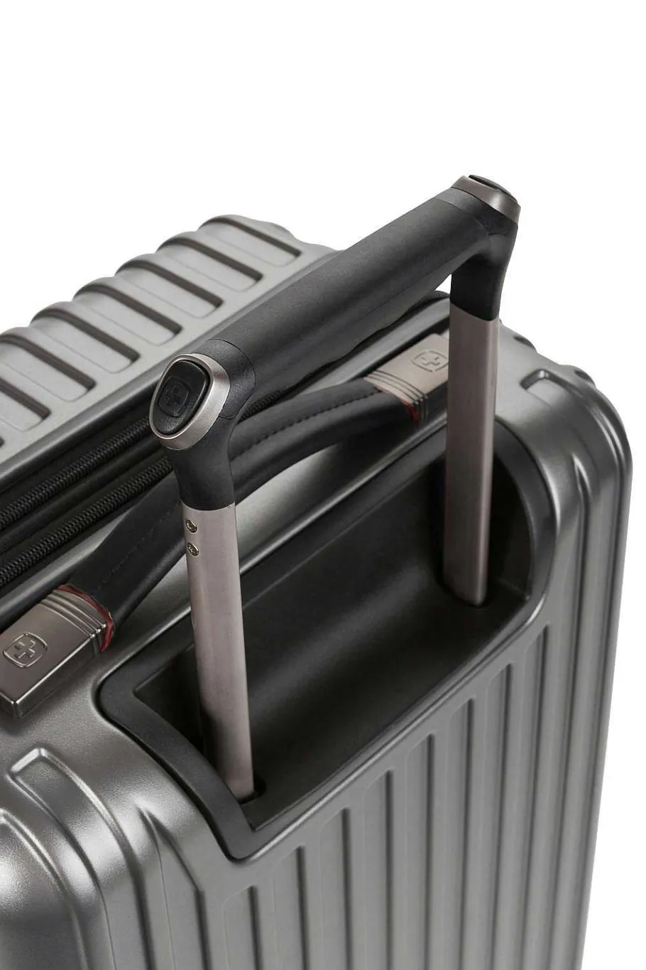 swissgear___usb_expandable_carry_on_hardside_spinner_luggage__gun_metal_13-2.webp Fashion SWISSGEAR 7910 20" Usb Expandable Carry On Hardside Spinner Luggage - Gun Metal