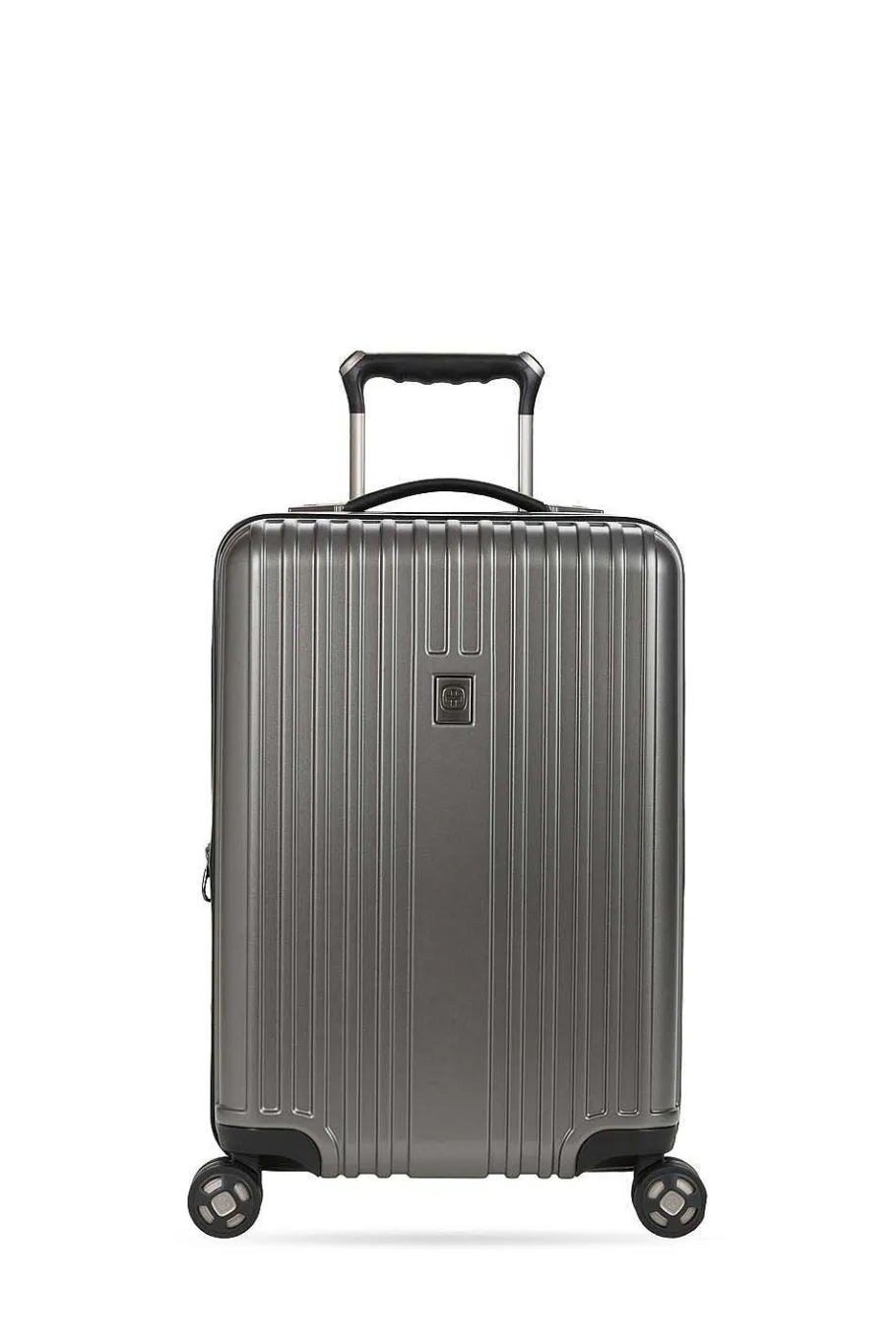 swissgear___usb_expandable_carry_on_hardside_spinner_luggage__gun_metal_2-2.webp Fashion SWISSGEAR 7910 20" Usb Expandable Carry On Hardside Spinner Luggage - Gun Metal