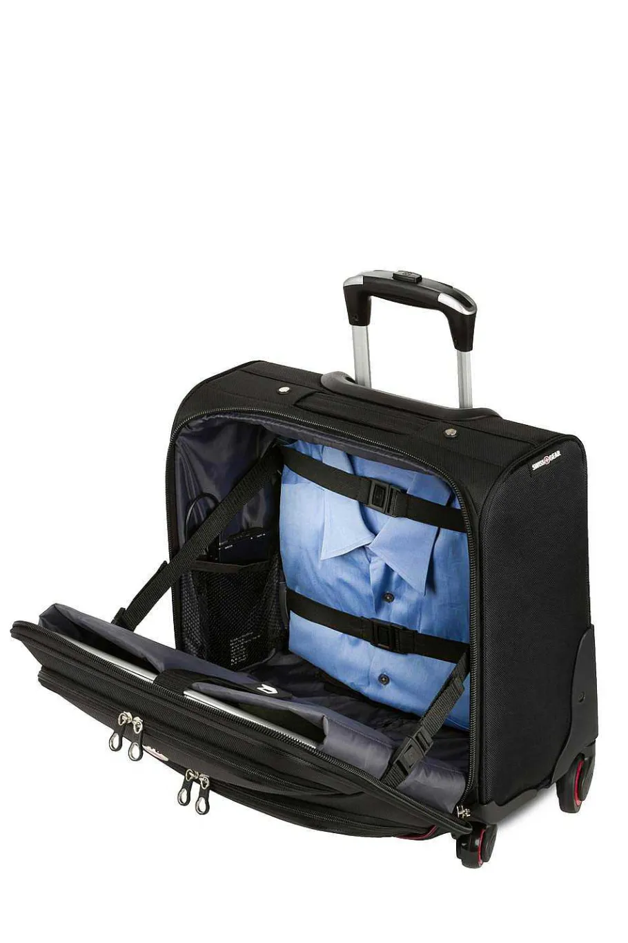 Fashion SWISSGEAR 5176 16" 4-Wheel Rolling Office - Black