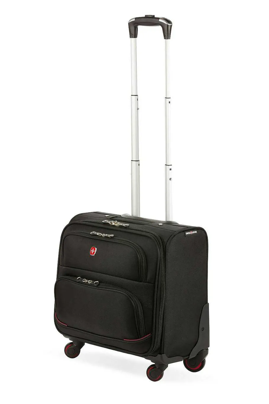 Cheap SWISSGEAR 5176 16" 4-Wheel Rolling Office - Black