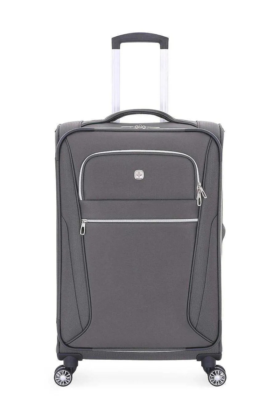 swissgear__checklite__expandable_liteweight_luggage_6.webp Best SWISSGEAR 7850 Checklite 24.5" Expandable Liteweight Luggage Black | Gray