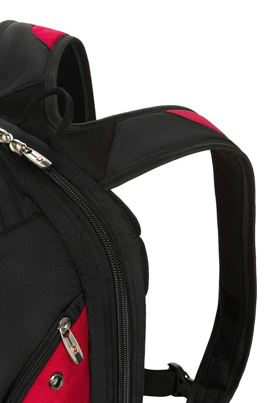 swissgear__deluxe_laptop_backpack_3.webp Best SWISSGEAR 1592 Deluxe Laptop Backpack Black | Black/Red