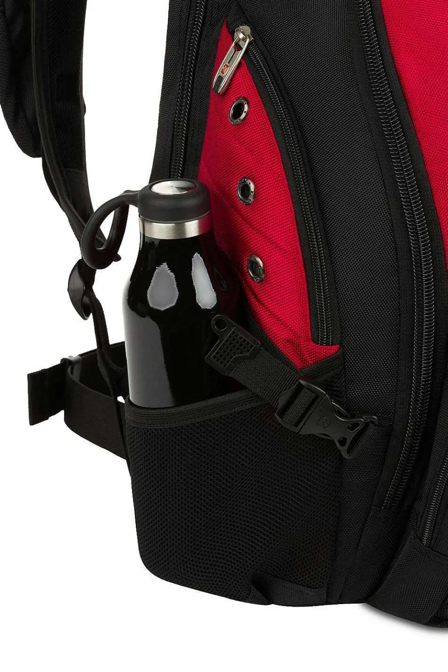 swissgear__deluxe_laptop_backpack_8.webp Best SWISSGEAR 1592 Deluxe Laptop Backpack Black | Black/Red