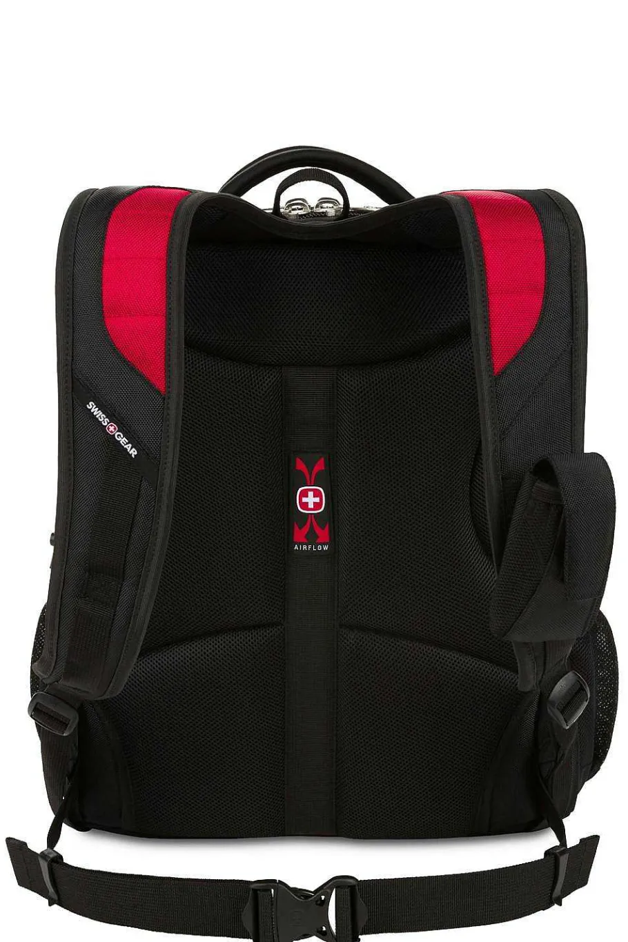 swissgear__deluxe_laptop_backpack_9.webp Best SWISSGEAR 1592 Deluxe Laptop Backpack Black | Black/Red