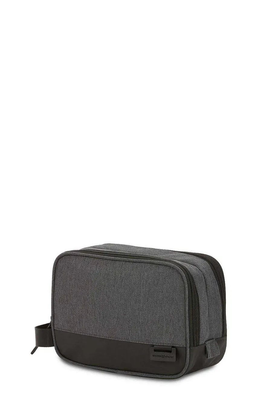 Best SWISSGEAR 2661 Dual Compartment Dopp Kit - Heather Gray