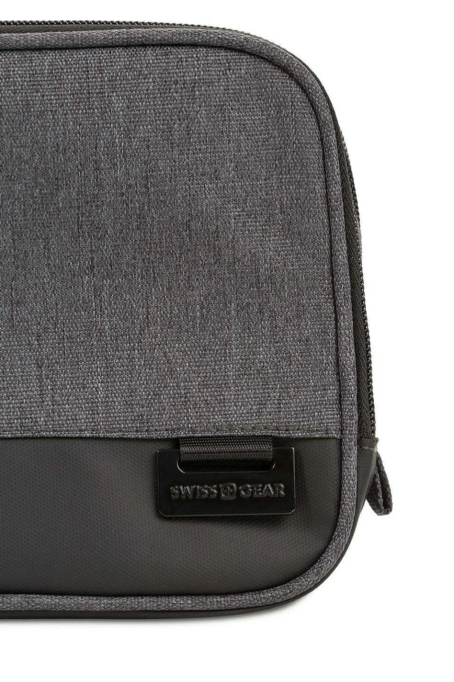 swissgear__dual_compartment_dopp_kit__heather_gray_7.webp Best SWISSGEAR 2661 Dual Compartment Dopp Kit - Heather Gray