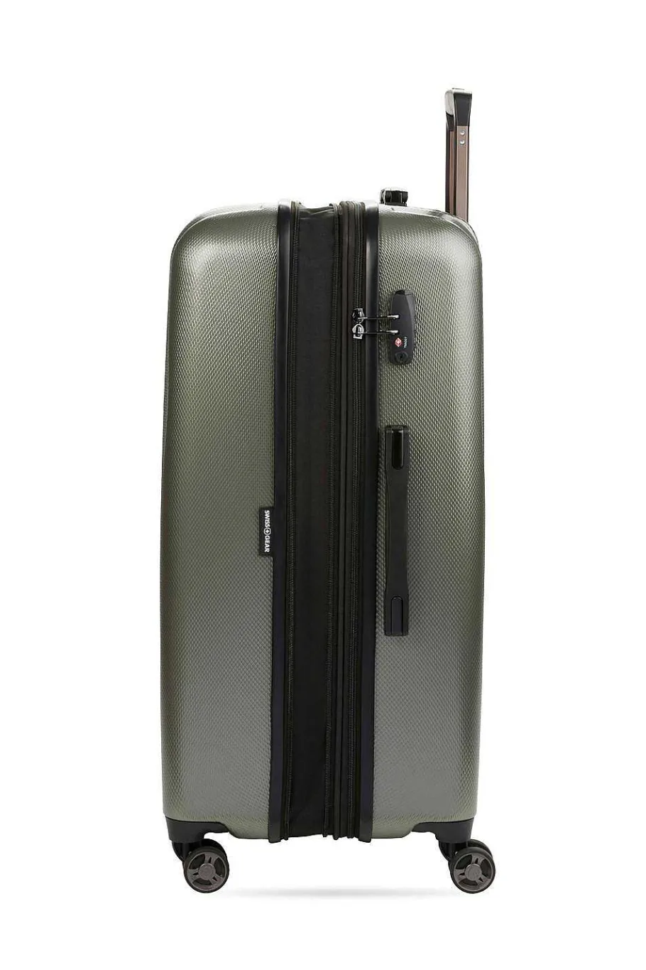 Sale SWISSGEAR 7272 Energie Expandable 2Pc Hardside Spinner Luggage Set Black | Gold | Olive | Periwinkle