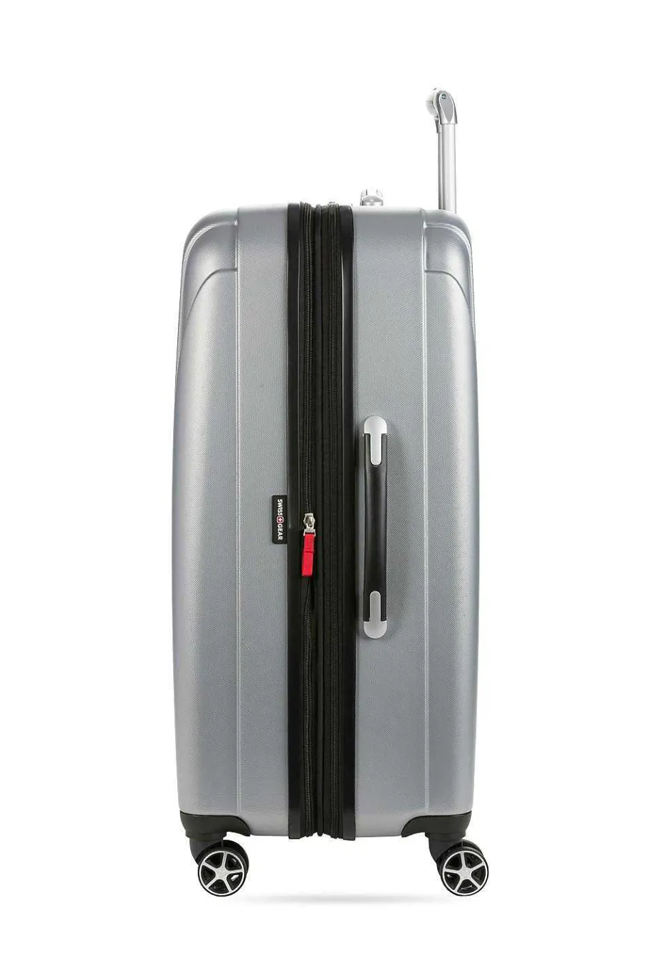 Shop SWISSGEAR 7585 Expandable 27" Hardside Spinner Luggage - Silver