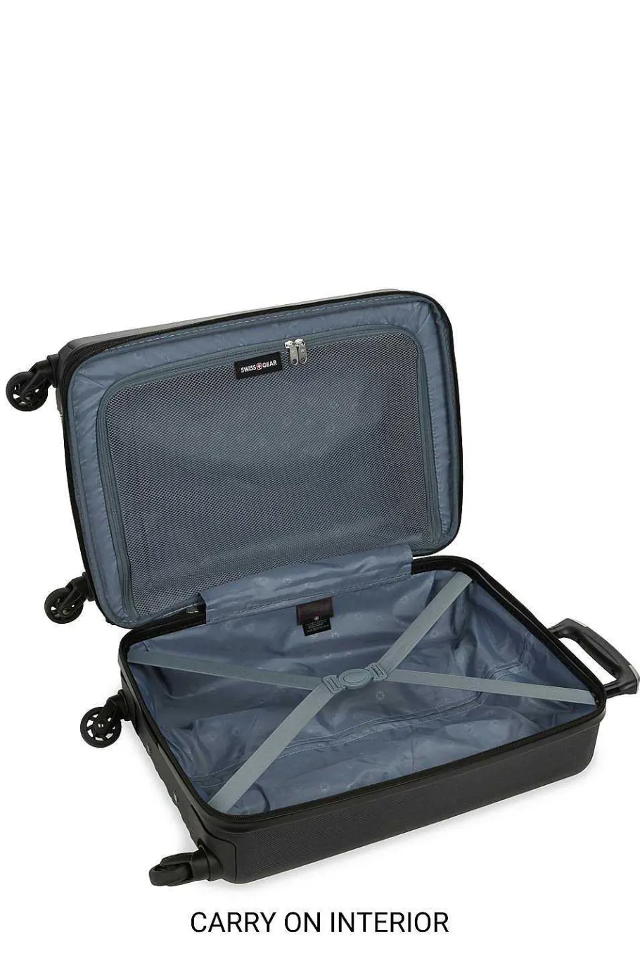 Shop SWISSGEAR 8018 Expandable Hardside Spinner 3Pc Luggage Set - Black