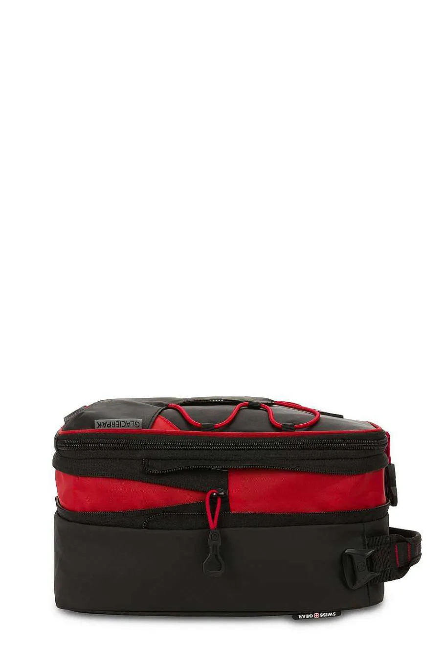 Best Sale SWISSGEAR 3998 Expandable Insulated Lunch Bag - Black/Red